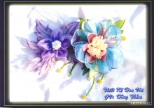 Thiết kế hoa vãi 012