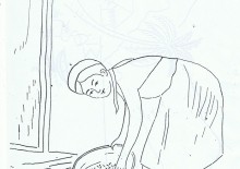 Tranh – áo gối 010