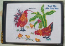 Tranh thêu tay 7