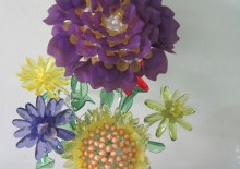 Hoa thược dược tím