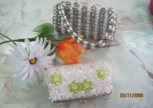 Túi xách bằng hạt bẹt 004