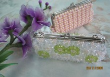 Túi xách bằng hạt bẹt 005