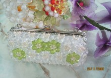 Túi xách bằng hạt bẹt 009